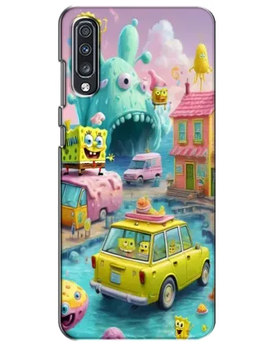 Чехол для Samsung Galaxy A70 2019 (A705F) с картинкой «Монстр-трак приключения»