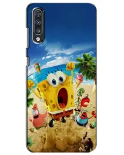 Чехол для Samsung Galaxy A70 2019 (A705F) с картинкой «Развлечения на пляже»