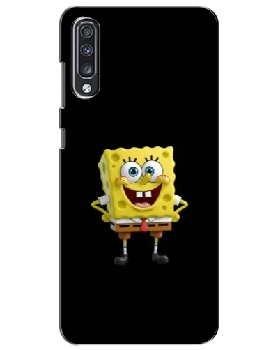 Чехол для Samsung Galaxy A70 2019 (A705F) с картинкой «Классический Губка Боб»