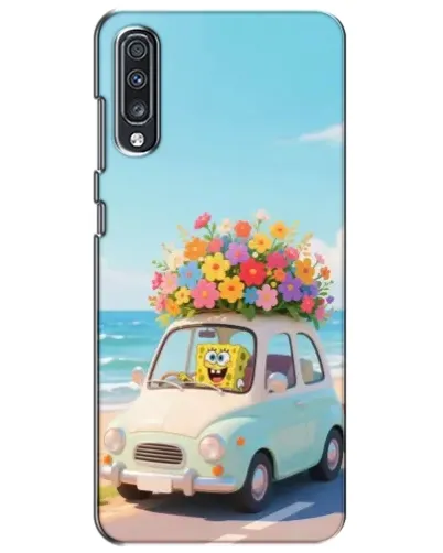 Чехол для Samsung Galaxy A70 2019 (A705F) с картинкой «Автомобильное путешествие»