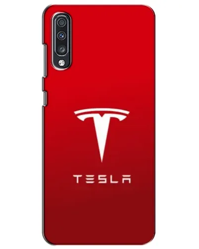 Чехол для Samsung Galaxy A70 2019 (A705F) с картинкой «Tesla Red Classic» Чехол для Samsung Galaxy A70 2019 (A705F) с картинкой «Tesla Red Classic»