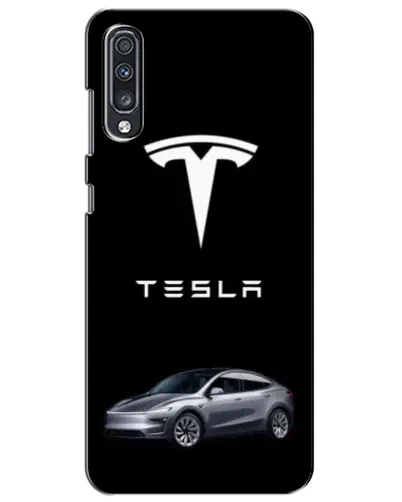 Чехол для Samsung Galaxy A70 2019 (A705F) с картинкой «Tesla Model Y» Чехол для Samsung Galaxy A70 2019 (A705F) с картинкой «Tesla Model Y»