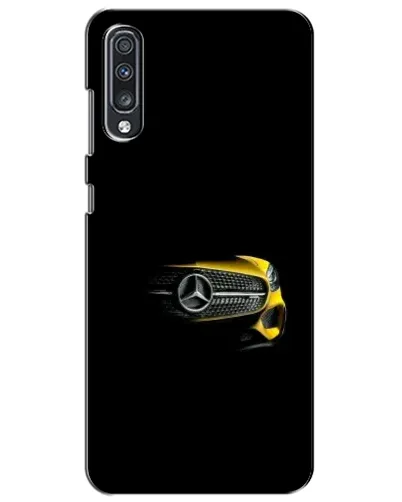 Чехол для Samsung Galaxy A70 2019 (A705F) с картинкой «Mercedes — ретро стиль»
