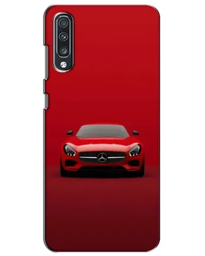 Чехол для Samsung Galaxy A70 2019 (A705F) с картинкой «Красный Mercedes AMG»