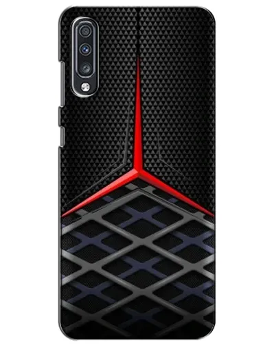 Чехол для Samsung Galaxy A70 2019 (A705F) с картинкой «Mercedes Carbon Grid»