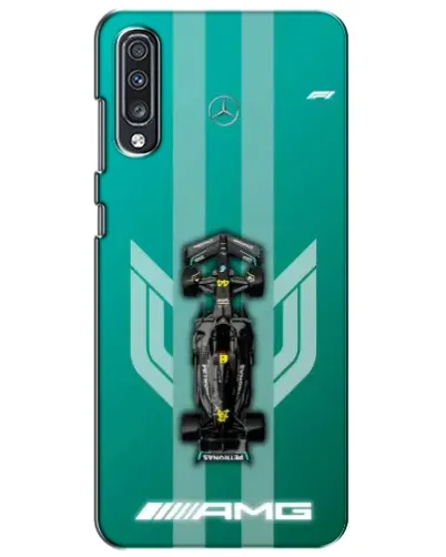 Чехол для Samsung Galaxy A70 2019 (A705F) с картинкой «Mercedes AMG Petronas»