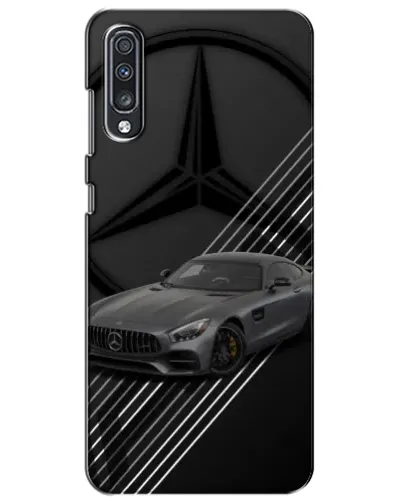Чехол для Samsung Galaxy A70 2019 (A705F) с картинкой «Mercedes AMG — графика»