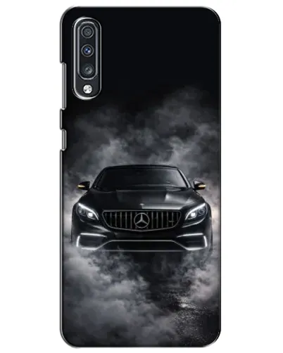 Чехол для Samsung Galaxy A70 2019 (A705F) с картинкой «Mercedes в дыму»