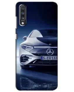 Чехол для Samsung Galaxy A70 2019 (A705F) с картинкой «Mercedes EQ — будущее»