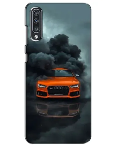 Чехол для Samsung Galaxy A70 2019 (A705F) с картинкой «Audi в облаках дыма» Чехол для Samsung Galaxy A70 2019 (A705F) с картинкой «Audi в облаках дыма»