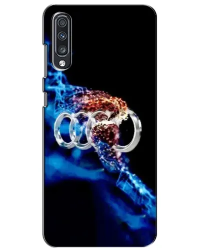 Чехол для Samsung Galaxy A70 2019 (A705F) с картинкой «Энергия лого Audi» Чехол для Samsung Galaxy A70 2019 (A705F) с картинкой «Энергия лого Audi»