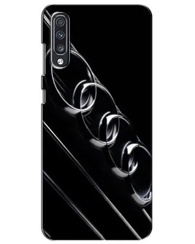 Чехол для Samsung Galaxy A70 2019 (A705F) с картинкой «Audi — абстрактные кольца» Чехол для Samsung Galaxy A70 2019 (A705F) с картинкой «Audi — абстрактные кольца»