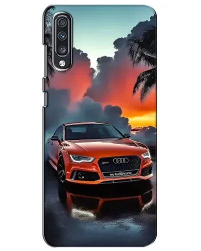 Чехол для Samsung Galaxy A70 2019 (A705F) с картинкой «Audi — закат» Чехол для Samsung Galaxy A70 2019 (A705F) с картинкой «Audi — закат»