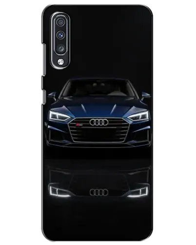 Чехол для Samsung Galaxy A70 2019 (A705F) с картинкой «Audi — ночное отражение» Чехол для Samsung Galaxy A70 2019 (A705F) с картинкой «Audi — ночное отражение»