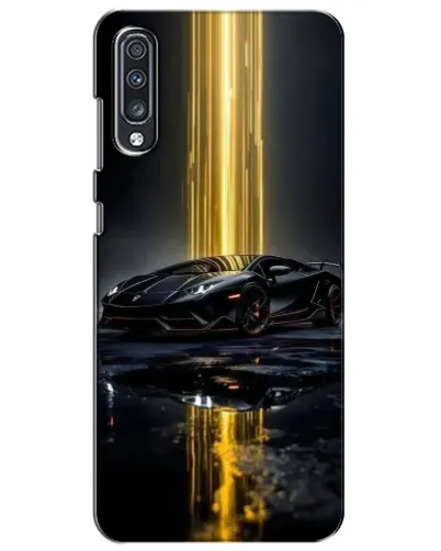 Чехол для Samsung Galaxy A70 2019 (A705F) с картинкой «Ночной Lamborghini драйв» Чехол для Samsung Galaxy A70 2019 (A705F) с картинкой «Ночной Lamborghini драйв»