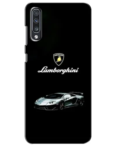 Чехол для Samsung Galaxy A70 2019 (A705F) с картинкой «Логотип Lamborghini классика» Чехол для Samsung Galaxy A70 2019 (A705F) с картинкой «Логотип Lamborghini классика»