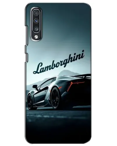 Чехол для Samsung Galaxy A70 2019 (A705F) с картинкой «Классическая надпись Lamborghini» Чехол для Samsung Galaxy A70 2019 (A705F) с картинкой «Классическая надпись Lamborghini»