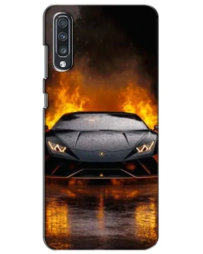Чехол для Samsung Galaxy A70 2019 (A705F) с картинкой «Lamborghini в огне» Чехол для Samsung Galaxy A70 2019 (A705F) с картинкой «Lamborghini в огне»