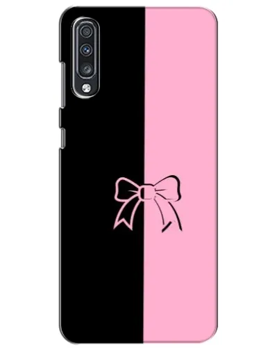 Чехол для Samsung Galaxy A70 2019 (A705F) с картинкой «Половинки банта»