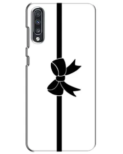 Чехол для Samsung Galaxy A70 2019 (A705F) с картинкой «Вертикальный бант» Чехол для Samsung Galaxy A70 2019 (A705F) с картинкой «Вертикальный бант»
