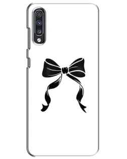 Чехол для Samsung Galaxy A70 2019 (A705F) с картинкой «Классический бант» Чехол для Samsung Galaxy A70 2019 (A705F) с картинкой «Классический бант»