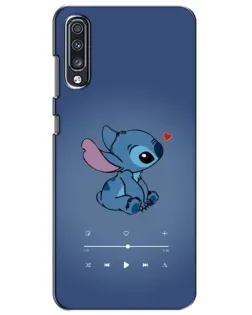 Чехол для Samsung Galaxy A70 2019 (A705F) с картинкой «Музыкальный Stitch» Чехол для Samsung Galaxy A70 2019 (A705F) с картинкой «Музыкальный Stitch»