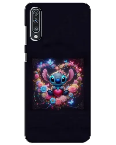 Чехол для Samsung Galaxy A70 2019 (A705F) с картинкой «Stitch в цветах» Чехол для Samsung Galaxy A70 2019 (A705F) с картинкой «Stitch в цветах»
