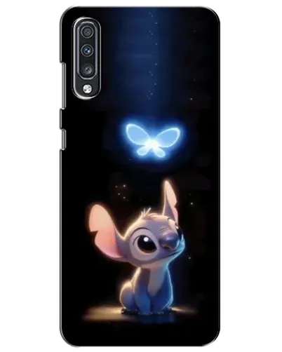 Чехол для Samsung Galaxy A70 2019 (A705F) с картинкой «Сияющий Стич» Чехол для Samsung Galaxy A70 2019 (A705F) с картинкой «Сияющий Стич»