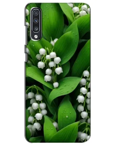 Чехол для Samsung Galaxy A70 2019 (A705F) с картинкой «Ландыши в зелени»