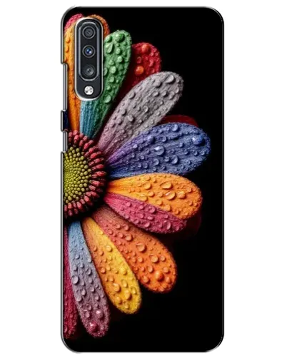 Чехол для Samsung Galaxy A70 2019 (A705F) с картинкой «Радужный цветок»