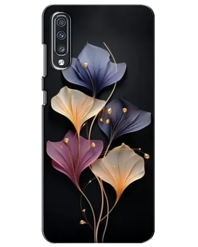 Чехол для Samsung Galaxy A70 2019 (A705F) с картинкой «Лиловые цветы грации»