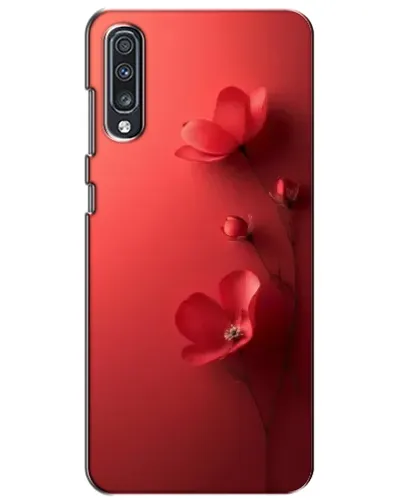 Чехол для Samsung Galaxy A70 2019 (A705F) с картинкой «Маковые соцветия»