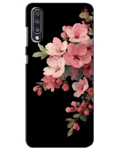 Чехол для Samsung Galaxy A70 2019 (A705F) с картинкой «Розовая ветка сакуры»