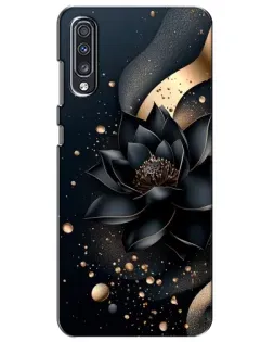 Чехол для Samsung Galaxy A70 2019 (A705F) с картинкой «Черный лотос»