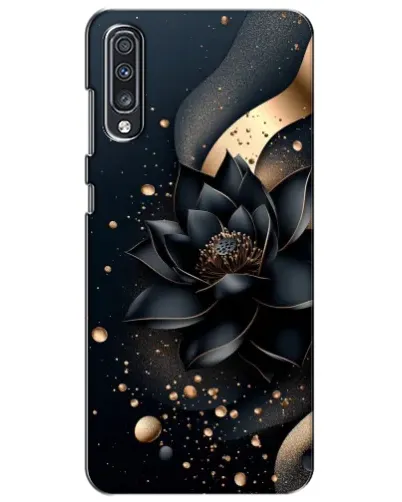 Чехол для Samsung Galaxy A70 2019 (A705F) с картинкой «Черный лотос»