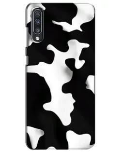 Чехол для Samsung Galaxy A70 2019 (A705F) с картинкой «Черно-белое пятно»
