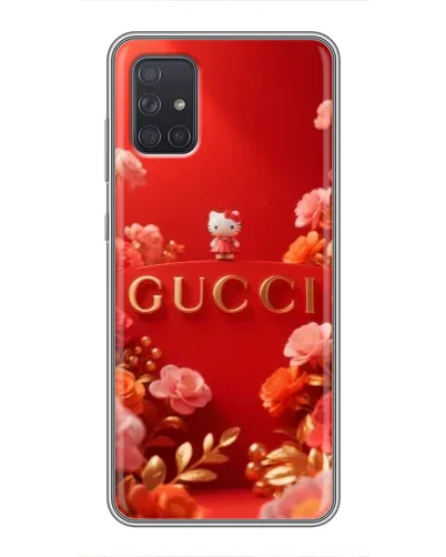 Чехол для Samsung Galaxy A71 (A715) с картинкой «Gucci — золотой сад» Чехол для Samsung Galaxy A71 (A715) с картинкой «Gucci — золотой сад»