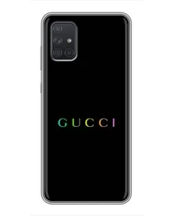 Чохол для Samsung Galaxy A71 (A715) з картинкою «Gucci — неоновий мінімалізм» Чохол для Samsung Galaxy A71 (A715) з картинкою «Gucci — неоновий мінімалізм»