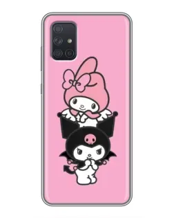 Чехол для Samsung Galaxy A71 (A715) с картинкой «My Melody и Kuromi» Чехол для Samsung Galaxy A71 (A715) с картинкой «My Melody и Kuromi»