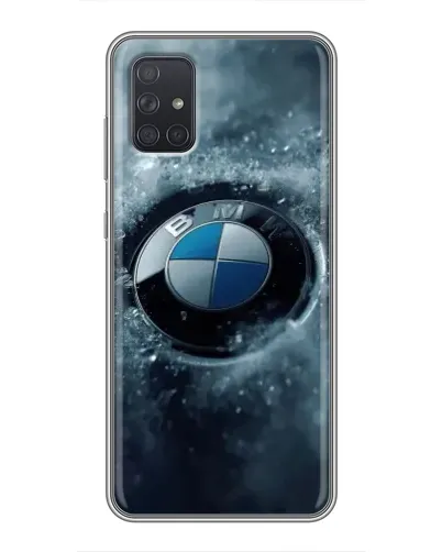 Чехол для Samsung Galaxy A71 (A715) с картинкой «Логотип BMW — лед» Чехол для Samsung Galaxy A71 (A715) с картинкой «Логотип BMW — лед»