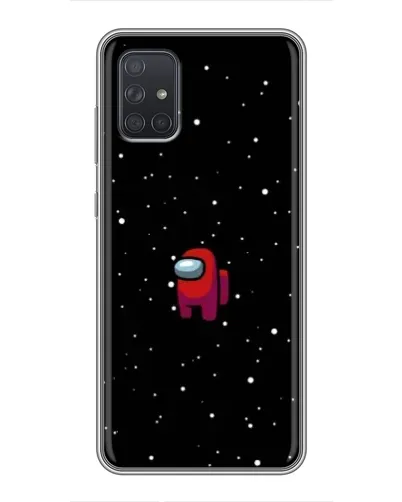 Чехол для Samsung Galaxy A71 (A715) с картинкой «Красный Among Us» Чехол для Samsung Galaxy A71 (A715) с картинкой «Красный Among Us»