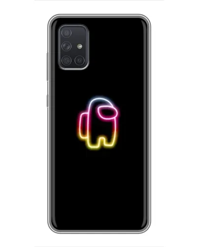 Чехол для Samsung Galaxy A71 (A715) с картинкой «Among Us градиент» Чехол для Samsung Galaxy A71 (A715) с картинкой «Among Us градиент»