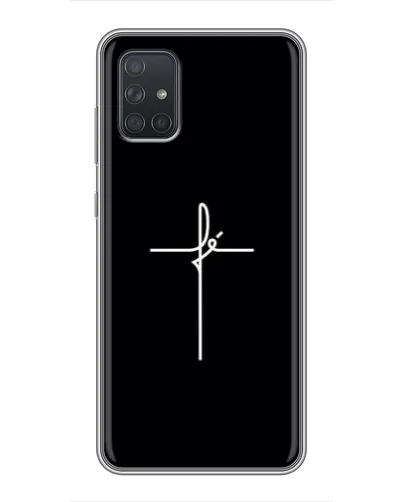 Чехол для Samsung Galaxy A71 (A715) с картинкой «Тонкий крест» Чехол для Samsung Galaxy A71 (A715) с картинкой «Тонкий крест»
