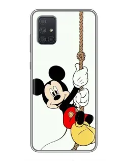 Чохол для Samsung Galaxy A71 (A715) з картинкою «Mickey на канаті»