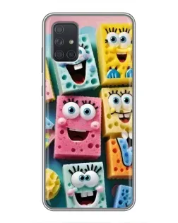 Чохол для Samsung Galaxy A71 (A715) з картинкою «Кольорові губки» Чохол для Samsung Galaxy A71 (A715) з картинкою «Кольорові губки»