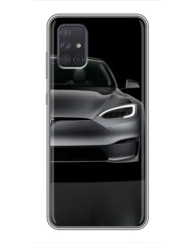 Чехол для Samsung Galaxy A71 (A715) с картинкой «Tesla Model S Look» Чехол для Samsung Galaxy A71 (A715) с картинкой «Tesla Model S Look»