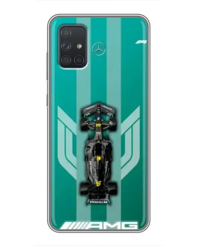 Чехол для Samsung Galaxy A71 (A715) с картинкой «Mercedes AMG Petronas»
