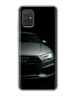 Чохол для Samsung Galaxy A71 (A715) з картинкою «Audi — деталізація кузова»