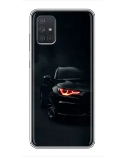 Чехол для Samsung Galaxy A71 (A715) с картинкой «Audi — хищный взгляд»