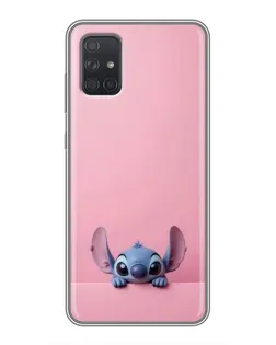 Чохол для Samsung Galaxy A71 (A715) з картинкою «Stitch визирає»